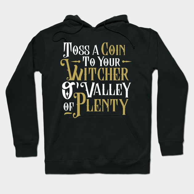 Toss a Coin Hoodie by demonigote